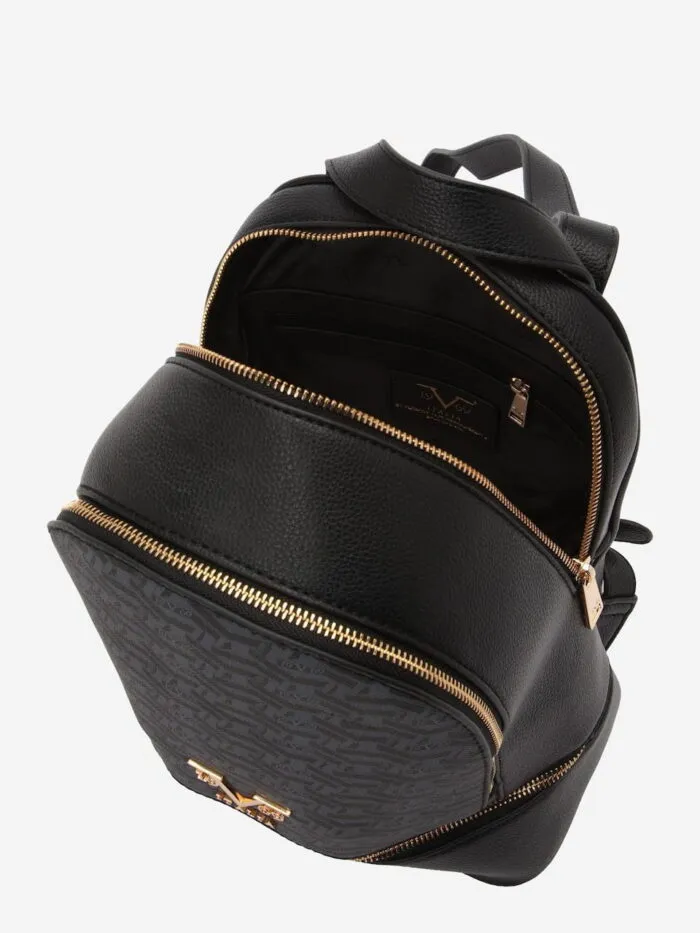 Robi AOP 19V69 Italia Monogram Backpack - Grey - Image 4