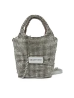 Valentino- Nabilah handbag VBS8FI04 silver color