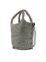 Valentino- Nabilah handbag VBS8FI04 silver color - Image 4