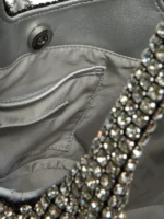 Valentino- Nabilah handbag VBS8FI04 silver color - Image 5