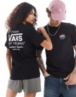 Vans MN HOLDER ST CLASSIC men's T shirt in Black - Image 3
