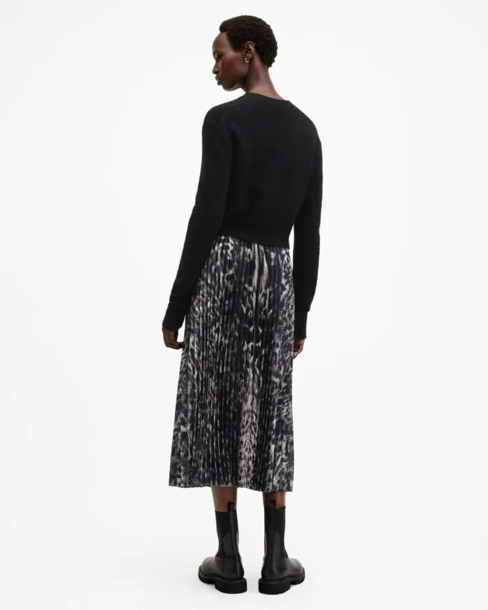 Jinx 2-In-1 Printed Pleated Maxi Dress - Image 10
