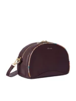Paul Smith Women's Burgundy Inverted 'Dusky Swirl' Rounded Camera Bag W1A-8120-PSWITR Col 28 - Image 3