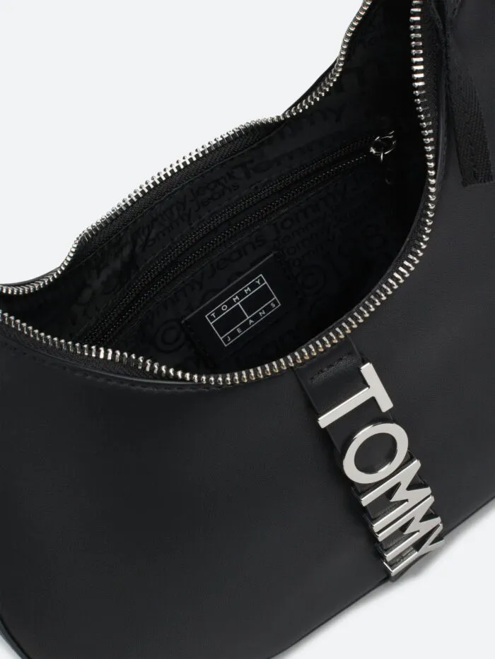 City Metal Logo Shoulder Bag - Image 5