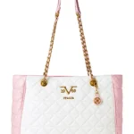19V69 Italia by Versace LOU OFFWHITE/PIN V69WBAG14