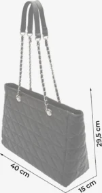 19V69 Italia by Versace Shopper 'Silvia Silver' BLACK V69WBAS175 - Image 3