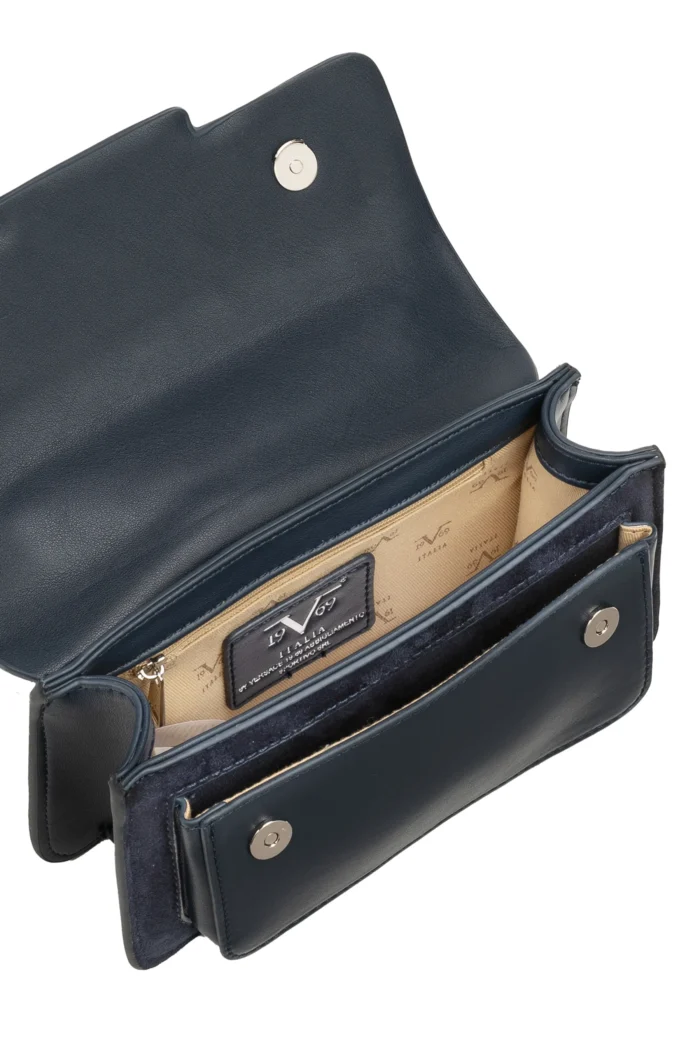 19V69 Italia by Versace Jonna Silver - Navy NAVY V69WBAG51L - Image 3
