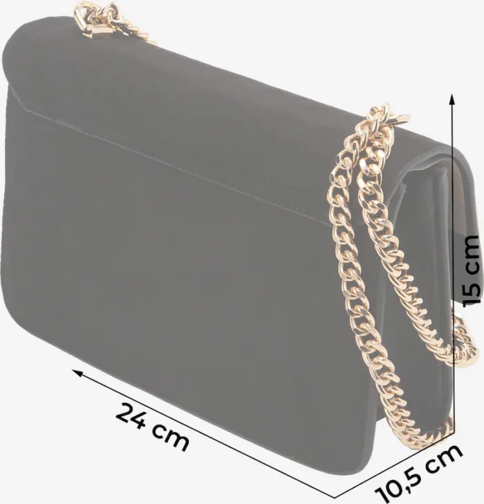 19V69 Italia by Versace Crossbody Bag 'Jonna Large Gold' in Black V69WBAG51LG - Image 2