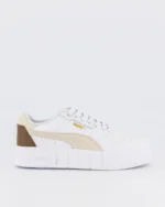 Puma Cali Court LTH 393802-17 White-Beige Women's Athletic Shoes