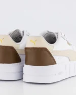 Puma Cali Court LTH 393802-17 White-Beige Women's Athletic Shoes - Image 4