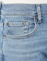 7 For All Mankind JSER1200 Women's Jeans, Light Blue, - Image 5