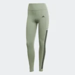 Adidas Optime 3-Stripes Full-Length Leggings - Image 2