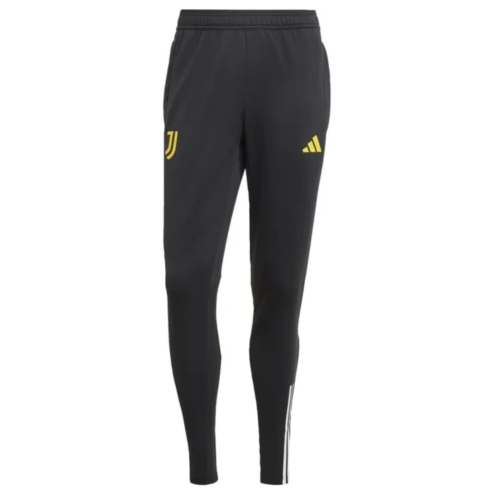 Juventus Training Trousers Tiro 23 - Black/Yellow - Image 3