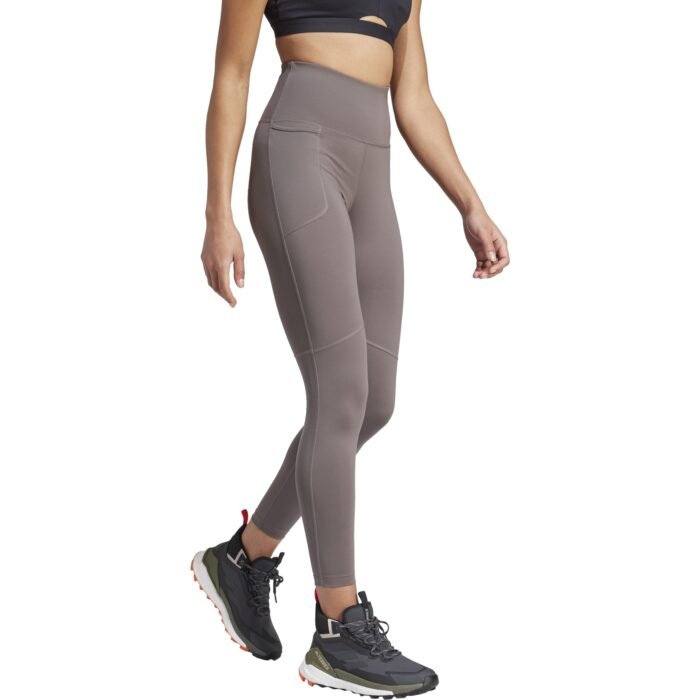 adidas TERREX Multi Leggings Women - charcoal IP6883 - Image 5