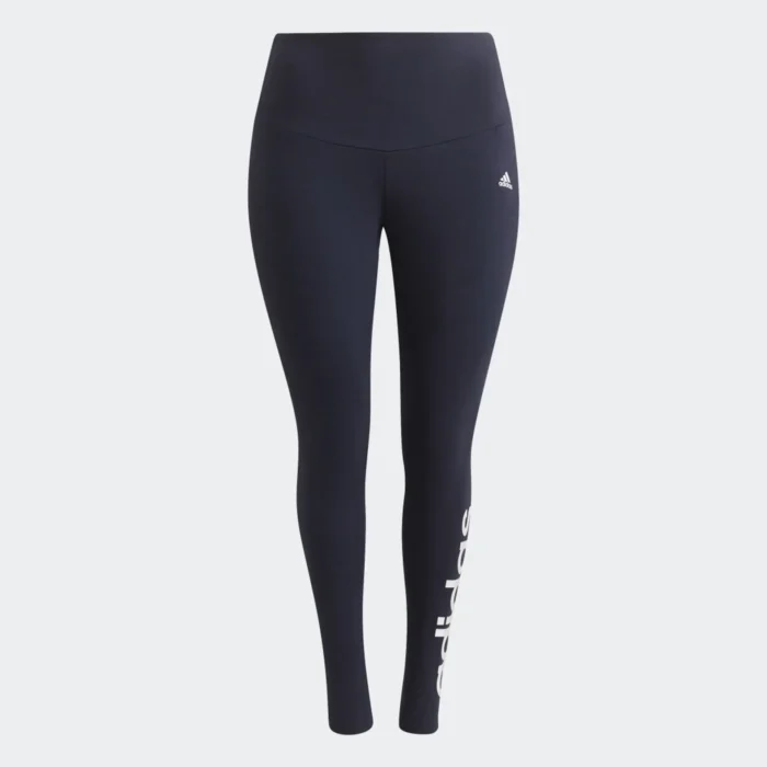 adidas Essentials High-Waisted Logo Leggings - Image 2