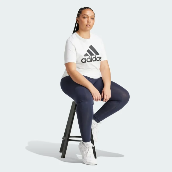 adidas Essentials High-Waisted Logo Leggings - Image 6