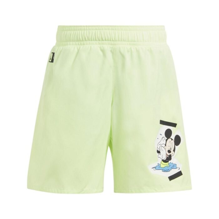 Adidas x Disney Mickey Vacation Memories Kids’ Swim Shorts (IT8615) - Image 3