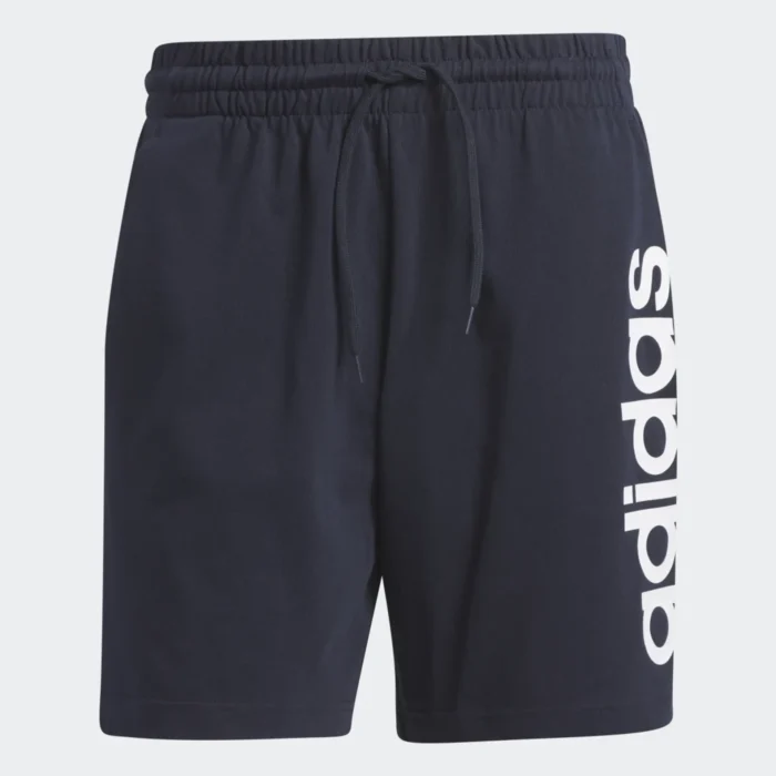 adidas AEROREADY Essentials Single Jersey Linear Logo Shorts - Image 3
