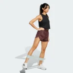adidas Women Pacer Essentials Knit High Rise Shorts - Image 2