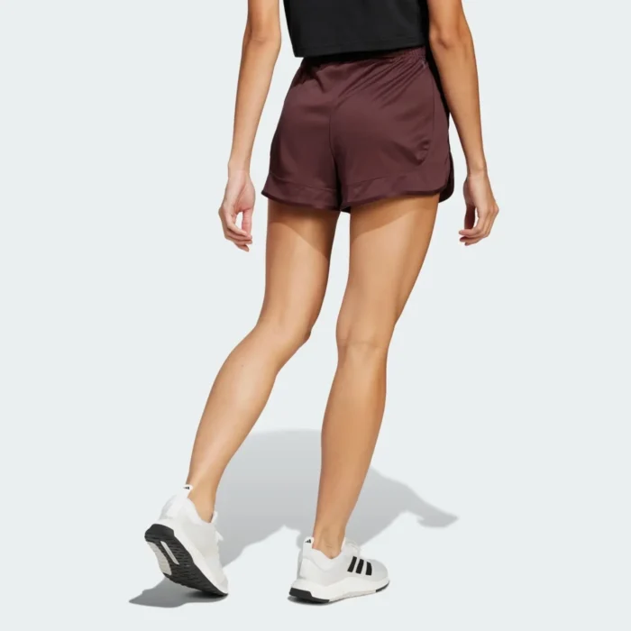 adidas Women Pacer Essentials Knit High Rise Shorts - Image 4