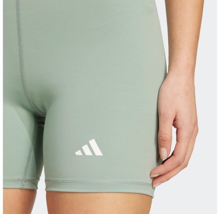 Adidas TECHFIT short leggings Silver Green (JI5546) - Image 2