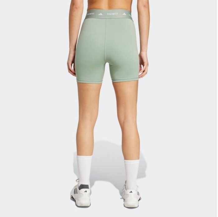 Adidas TECHFIT short leggings Silver Green (JI5546) - Image 4