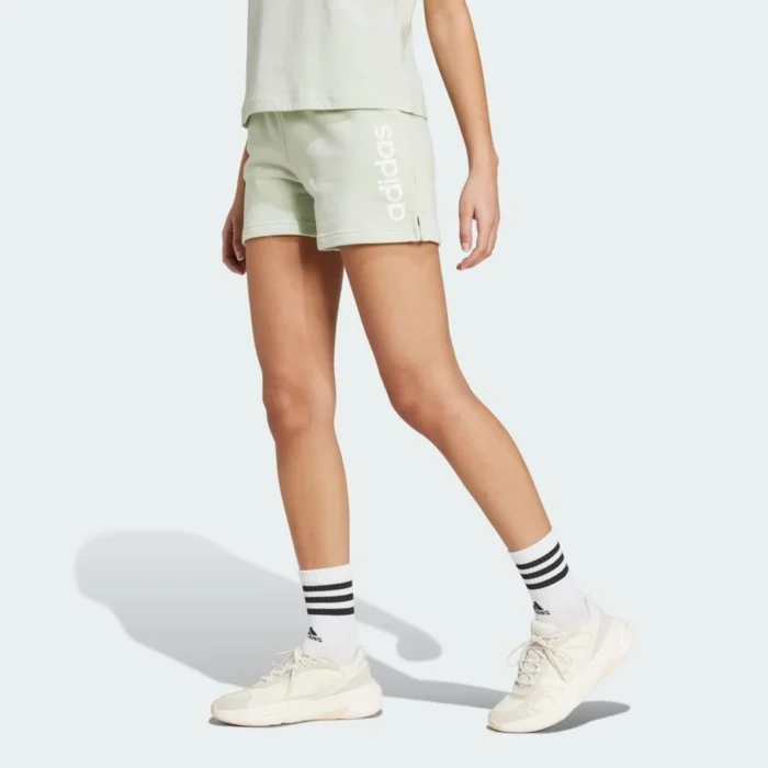 Adidas Essentials Linear French Terry Shorts - Image 3