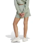 All Szn Fleece Washed Shorts, Green - Image 4