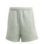 All Szn Fleece Washed Shorts, Green - Image 3