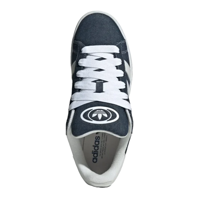 adidas Campus-Night Indigo Crystal White Cloud White (GS) - Image 4