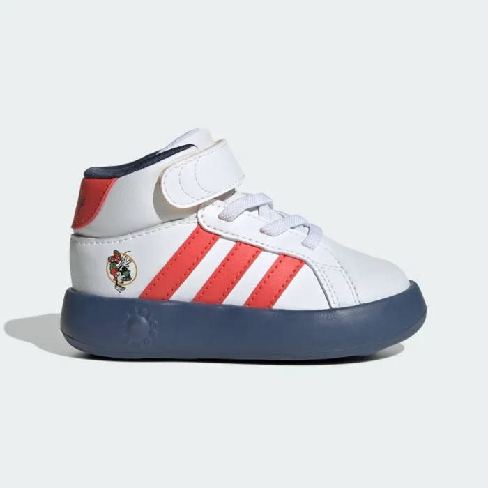 Adidas Disney Mickey&friends Grand Court Mid Infant Trainers - Image 2