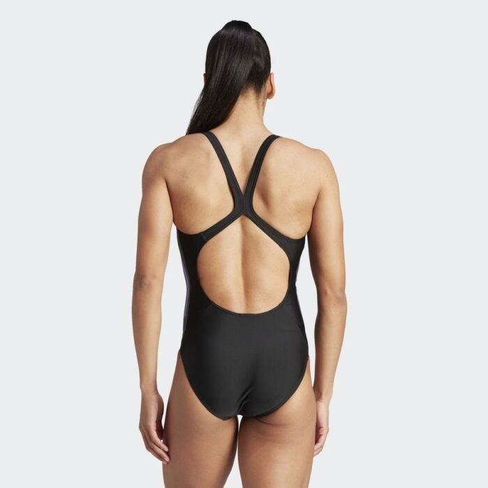 Swimsuit 3-Stripes Colorblocked Black - Image 3