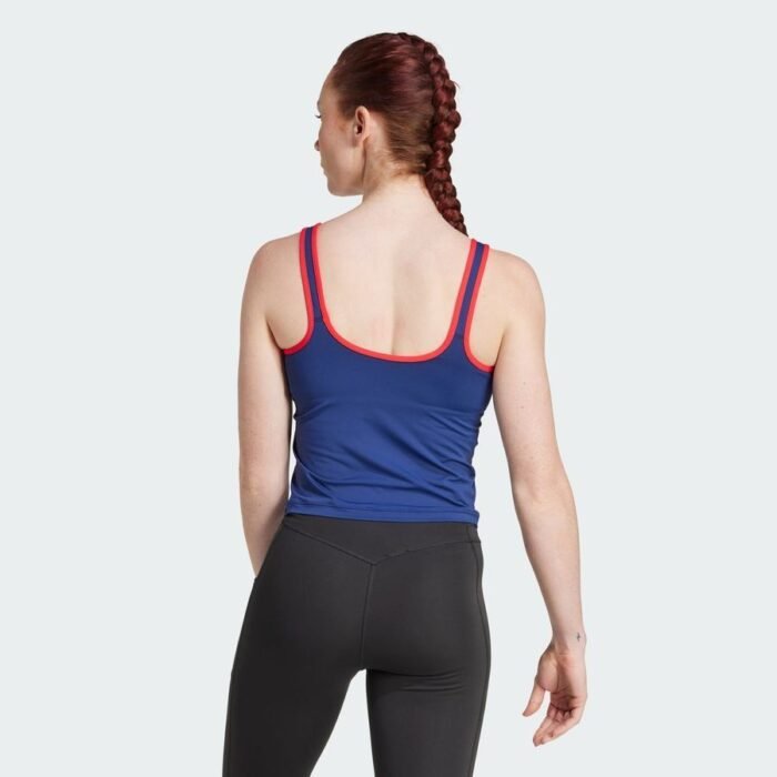 Adidas Heritage Tank Top With Integrated Low-Support Bra - Image 4