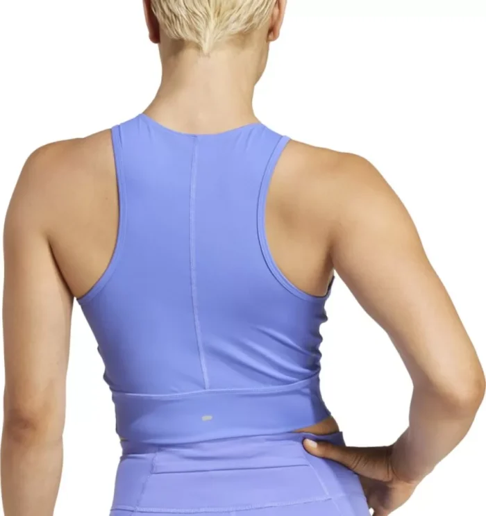 Tank top adidas Own the Run 3-Stripes crop - Image 3