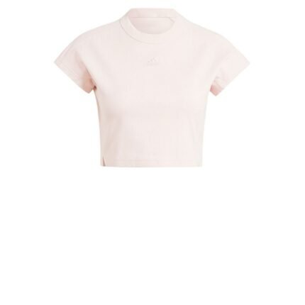Adidas Lounge Ribbed Crop Tee