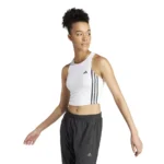 Women's Sleeveless Running Top White
