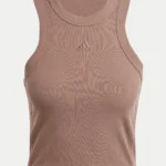adidasTop Lounge IY6733 Brown Slim Fit
