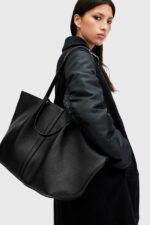 AllSaints ALLINGTON leather handbag - Image 3