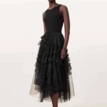 AllSaints - Women's Jen Tulle Maxi Skirt