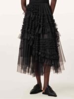 AllSaints - Women's Jen Tulle Maxi Skirt - Image 5