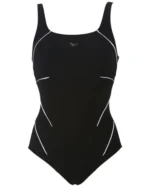 Women's Swimsuit W JEWEL ONE PIECE R Black