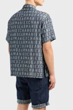 Armani Exchange Regular Fit Short-Sleeved Shirt Men Shirt 3Dzcd4 Z1Waz 05Hc - Image 4