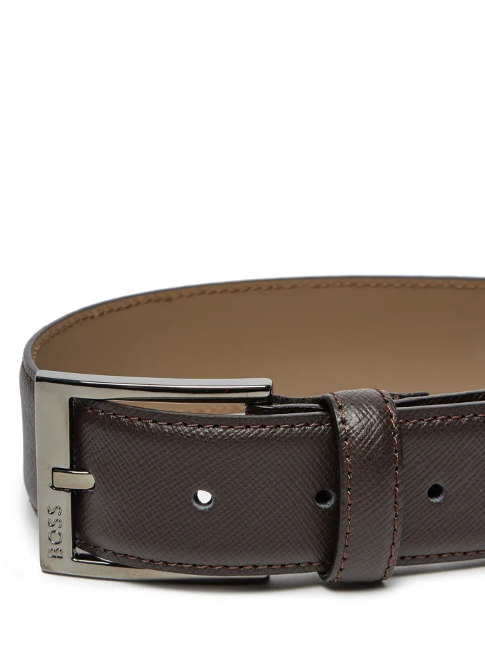 BOSSMen's belt Elloy-Al. 50522825 Brown - Image 2