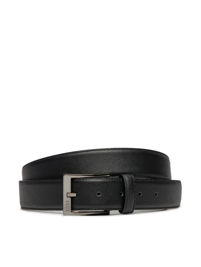 BOSS Men's Belt 50522825 Black - Image 3
