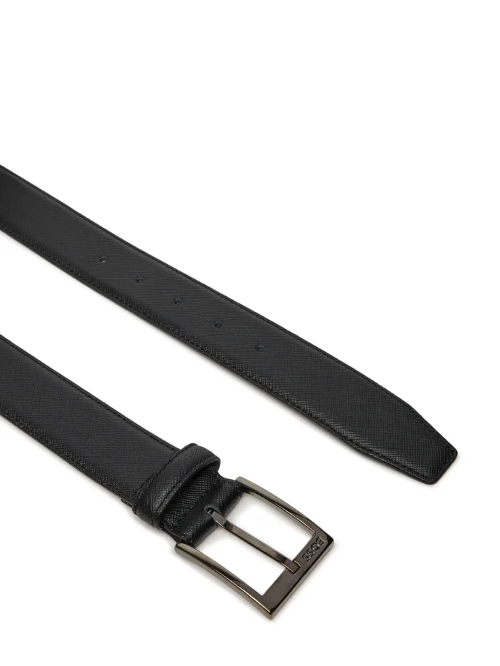 BOSS Men's Belt 50522825 Black - Image 4