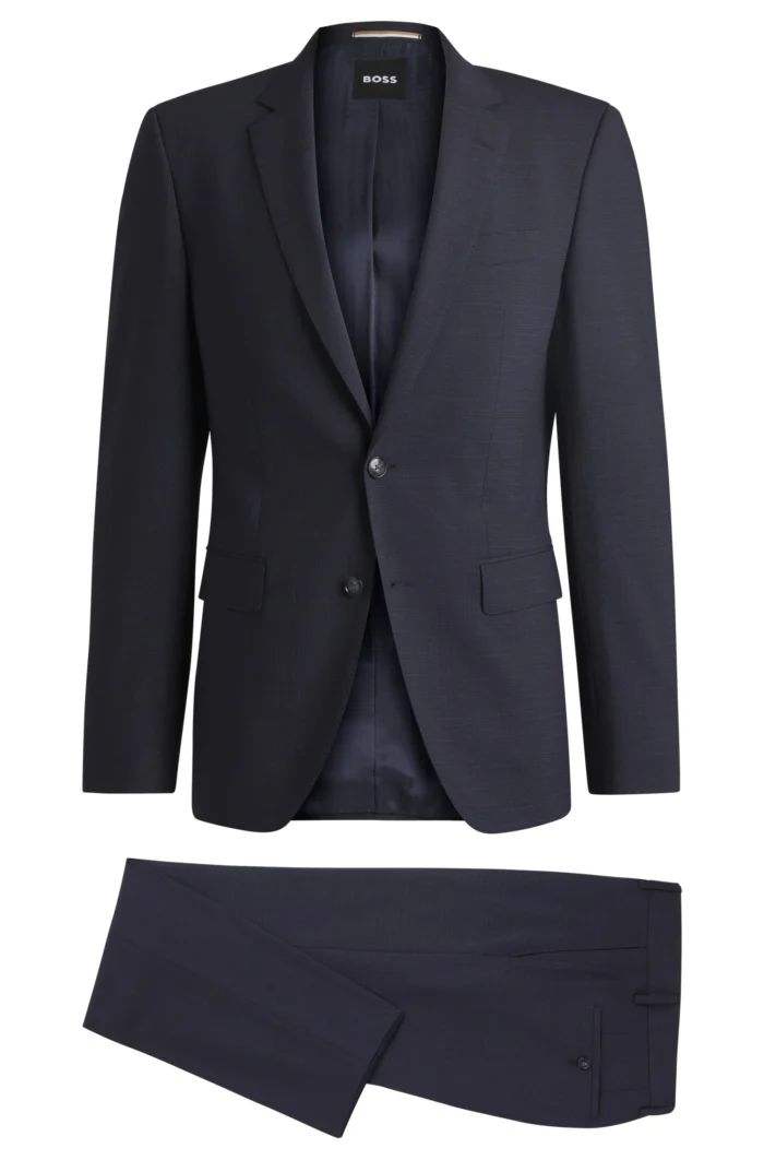 BOSS Suits Slim Fit - H-HUGE-2PCS-224 505349144063545624519 - Image 2