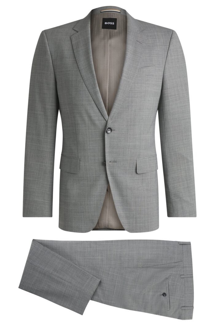 BOSS Suits Slim Fit - H-HUGE-2PCS-224 505216704063543545458 - Image 3