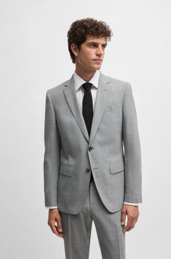 BOSS Suits Slim Fit - H-HUGE-2PCS-224 505216704063543545458 - Image 2