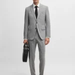BOSS Suits Slim Fit - H-HUGE-2PCS-224 505216704063543545458