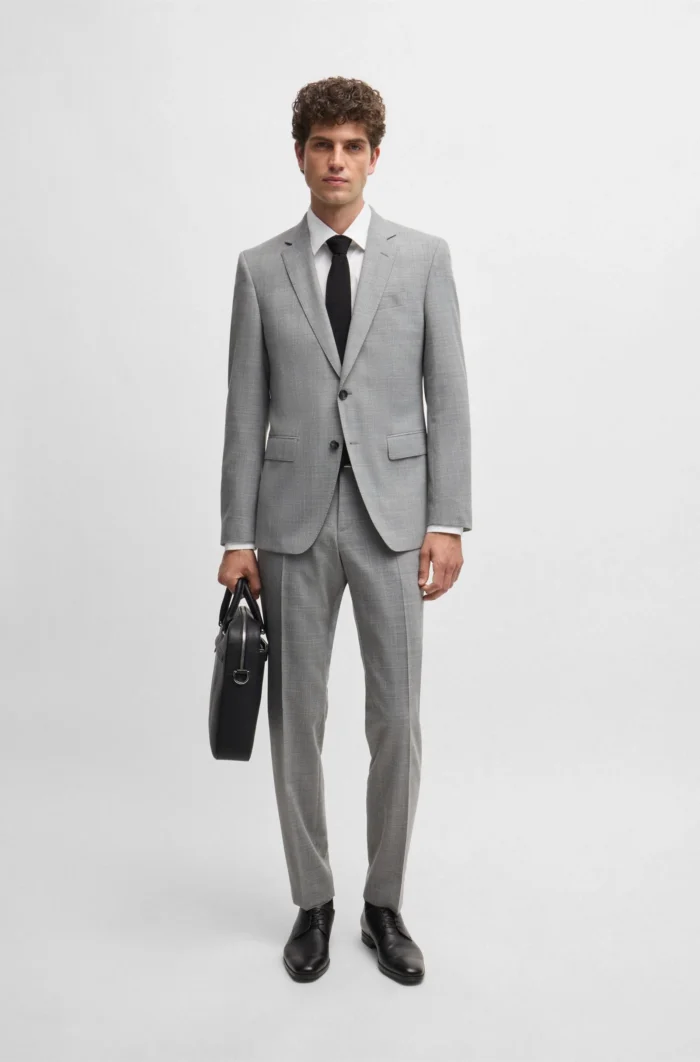 BOSS Suits Slim Fit - H-HUGE-2PCS-224 505216704063543545458 - Image 5